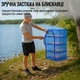 Підвісна сітка сушарка для сушіння риби фруктів овочів грибів Fish Drying Net 5 ярусів 45 х 45 х 75 см - зображення 9