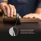 Точилка для ножів та ножиць роликова Roller sharpener + 2 алмазні диски коричнева - изображение 10