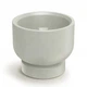 Горшок пластиковый Molta Base Round кремовый 40см - изображение 1