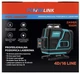 Лазерный нивелир 4D Extralink Powerlink PWL-4D16 16 линий зеленый луч (5907207225234) - изображение 7