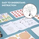Конструктор-головоломка Cubic Fun 3D Puzzle Букет цветов Камелия 108 эл, W3302H - изображение 4
