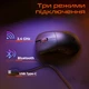 Мышь Meetion GW13 Wireless/Bluetooth/USB Black (MT-GW13-A) - изображение 9
