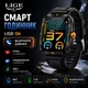 Смарт часы мужские smart watch наручные LIGE Q6 умный фитнес браслет для спорта квадратные смарт вотч для андроида и айфона с шагомером и Bluetooth звонками - изображение 2
