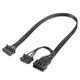 Вентилятор SilverStone SF120B 120 мм PWM Black (SST-SF120B) - изображение 7