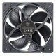 Вентилятор Silverstone Shark Black SF140B 140 мм PWM - зображення 7