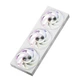 Вентилятор PcCooler Light Wing F7 X120 ARGB 120 мм PWM 3 шт White - изображение 3