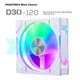 Вентилятор Phanteks D30 120 мм PWM White (D3Q-120) - изображение 2