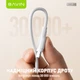 Кабель Bavin U-CB385-C Fast Charging 18W USB-A/Type-C 1 м White (U-CB385-C WH) - изображение 6