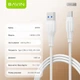 Кабель Bavin U-CB385-M Fast Charging 18W Micro-USB/Type-C 1 м White (U-CB385-M WH) - изображение 7