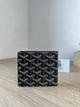 Гаманець Goyard монограмний чоловічий гаярд у фірмовій коробкці Гоярд чорний - зображення 4