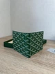 Гаманець Goyard монограмний чоловічий гаярд у фірмовій коробкці Гоярд зелений - зображення 5