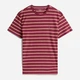 Футболка хлопковая длинная мужская Tommy Hilfiger 876068355 M Бордовый/Бежевый (1161369085) - изображение 5