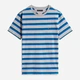 Футболка хлопковая длинная мужская Tommy Hilfiger 946744887 M Синий/Серый (1161371343) - изображение 5