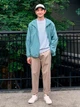 Ветровка мужская Uniqlo 216845444 XL Зеленая (1161294541) - изображение 6