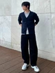 Кардиган мужской Uniqlo 187120011 L Синий (1160017954) - изображение 6