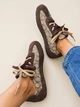 Снікерси жіночі Coach Soft Sneakers in signature Jacquard коричневі розмір 40 - изображение 1
