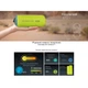 Килимок самонадувний Flextail Tiny Slleeping Pad, R03 AVS, розмір L (196 х 65 х 7 см), зелений - зображення 11