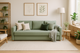 Диван Polyatskiy Eco Sofa тканина Категорії 5 1500 × 1900 мм зелений - зображення 2