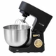 Планетарный миксер - тестомес 8л Suhini SH-SM8 черный (1800 Вт мощность) - изображение 4