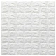 3D панель самоклеящаяся StickerWall под кирпич 770х700х2 мм белая - изображение 2