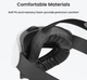 Крепление KIWI design H4 Halo Strap для Meta Quest 3 / 3S, регулируемый VR ремешок - изображение 6