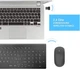 Бездротовий комплект клавіатура та миша JOYACCESS, 2.4GHz, італійська розкладка QWERTY, чорний - зображення 4