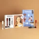 Набір маркерів для аквагриму Nailmatic (коричневий, чорний, білий) + альбомом для творчості - зображення 1