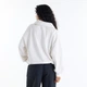 Женская белая спортивная кофта Trackside 1/2 New Balance Zip 36 (S) (WT62G8VGLIT) - изображение 2