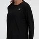 Женская футболка с длинным рукавом New Balance NB Performance 38 (M) (WT41225BK) - изображение 4