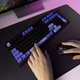 Беспроводная механическая игровая Bluetooth клавиатура Proove Gaming Slicker SE формата 98% 98 клавиш RGB-подсветка USB 2.4ГГц Чорная - изображение 6