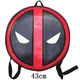 Круглый Рюкзак Дэдпул Marvel Deadpool Superhero Logo rucksack DP 205 - изображение 2