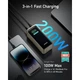 УМБ Anker Prime 20000 mAh 200W PD Black (A1336011) - зображення 2