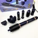Фен-стайлер для волосся 7в1 VGR V-477 DARK Blue Professional 1400 Вт 7 насадок - зображення 5