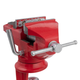 Тиски поворотные Intertool 60 мм (HT-0054) красные - изображение 2