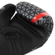 Перчатки боксерские тренировочные на липучке Fistrage Fight Gear 6488 размер 12 унций Black-Red - изображение 5