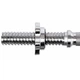 Гриф гантельный стальной хромированный с замками MDbuddy 9701-28-16 длина 41см диаметр 28мм комплектация 1шт - зображення 4