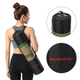 Чехол для коврика для йоги и фитнеса с сетчатой вставкой BavarSport Yoga Bag 4811 размер 66х26см - изображение 1