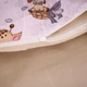 Простынь MirSon Евро 200x220 см 17-0922 Tiny Giraffes Gray Бязь (2200012571866) - изображение 8