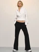 Жіночий Светшот Victoria's Secret Off-Duty з махровим приталеним капюшоном на половині блискавки Розмір L Білий - зображення 4