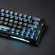 Геймерська магнітна механічна клавіатура з HOT SWAP GRAVASTAR Mercury V60 Pro UFO, HE Magnetic Switch, 8k, RGB, 61key УКР/АНГЛ Frost Black/Чорна Карбон (GSV60PRO_CF_BLK) - зображення 9
