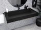 Раковина, Умывальник подвесной Luxor Maestro 100 Black - изображение 1