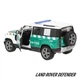 Model kolekcjonerski Bburago Land Rover Defender 110 Guardia Civil 1:24 (8412842785380) - obraz 5