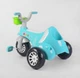Детский трехколесный велосипед Pilsan Magic Tricycle 07-180 бирюзово-белый (пластиковые колеса с накладкой, сиденье с багажником, 2 корзины) - изображение 4