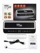 Вакуумний пакувальник Zepline ZP-00374 200 Вт вакууматор для продуктів з LED підсвіткою запайник пакетів + 20 пакетів(17-Vol) - изображение 1
