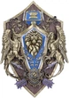 Настінна табличка Nemesis Now World of Warcraft Alliance Wall Plaque 30 см B6625B24 (801269153182) - зображення 1
