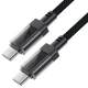 Дата кабель Acefast C12-03 Type-C to Type-C 60W (1.2m) Black - 00000088092_1 - изображение 2