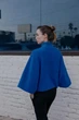 Трикотажний светр із широкими рукавами Zara 5536/213 XL Синій (05536213420XL) - зображення 4