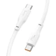 Дата кабель Hoco X93 Force Type-C to Type-C 60W (2m) White - зображення 4