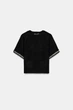 Трикотажний светр зі штучними перлинами Zara 6427/120 XL Чорний (06427120800XL) - зображення 6