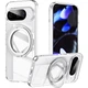 Защитный чехол Deexe Mag Stand для Google Pixel 11 / 11 Pro - Silver - изображение 1
